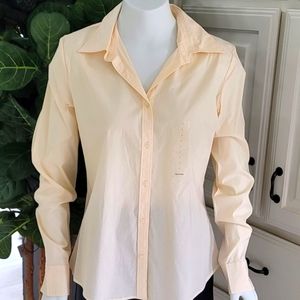 NWT, Calvin Klein Long Sleeve Cotton Shirt L